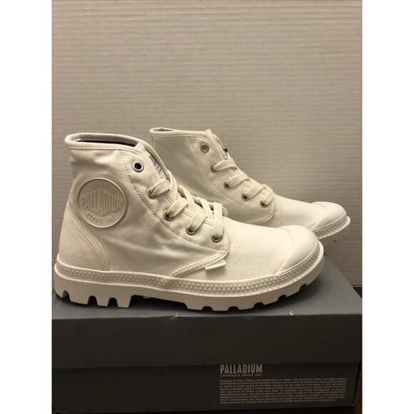 Palladium PAMPA HI in Star White Size 7 - Picture 1 of 7